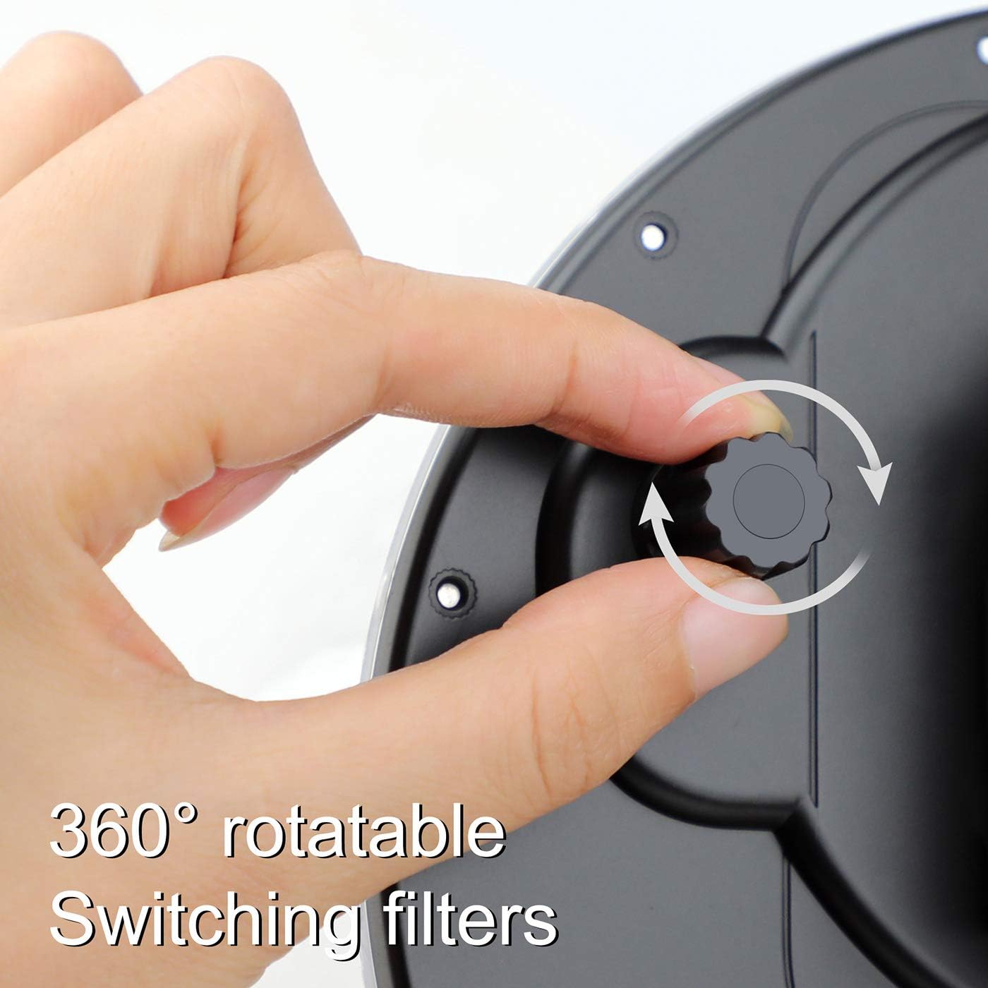 Dome Port for GoPro Hero 13 12 11 10 9 Black, Dome Port Lens with Waterproof Housing Case, Trigger, Floating Hand Grip, Built-in Switchable Red Filter and 10x Macro Filter