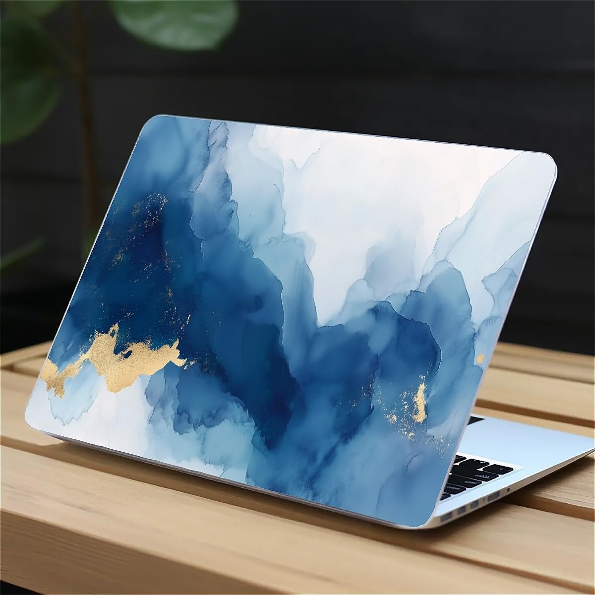 Compatible with MacBook Air 13.3 13.6 Inch Case 2022 2021 2020 2019 Plastic Hard Shell Case Cover,13.3 Pro(A1706/A1708/A1989/A2159/A2289/A2338), Blue Marble