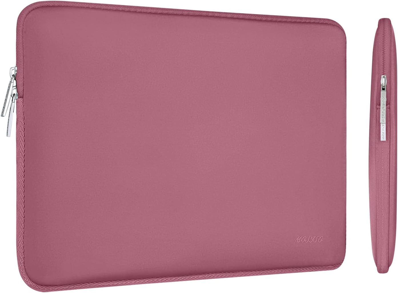 MOSISO Laptop Case 16 inch, 15-15.6 inch Laptop Sleeve Bag Compatible with MacBook Pro 16 inch, HP, Acer, Dell, Lenovo, ASUS Notebook, Neoprene Computer Sleeve Bag with Small Case, Dusty Rose
