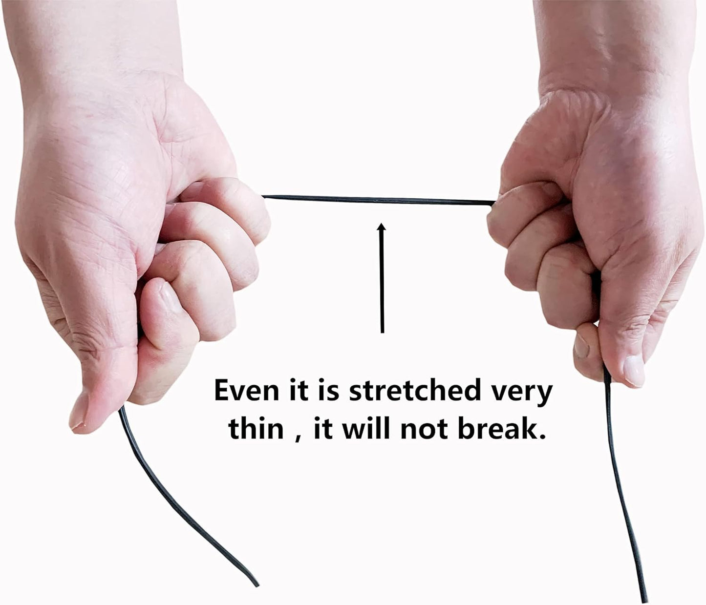 FLYZZZ Screen Spline 0.125" (1/8"), 100 ft | for Narrow Grooves ONLY | NOT for All Standard Windows (See Guide in Image #2)