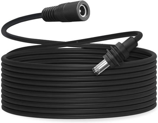 DC5521 Power Extension Cable for Starlink Mini,10FT 25FT 50FT 16AWG DC 5.5mm*2.1mm Cord for Starklink Mini Work with 20V/65W+ PD Source (50FT Female to Male)