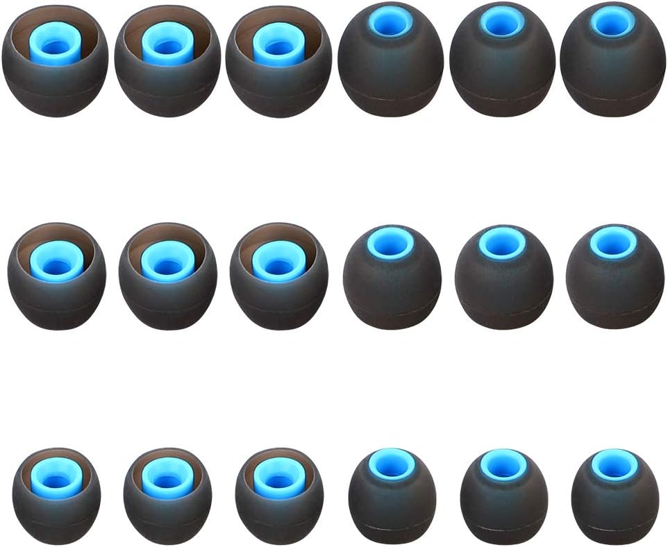 Earbud Tips Earbuds Replacement Tips Ear Tips Earbuds Eartips Eargels 9 Pairs SML