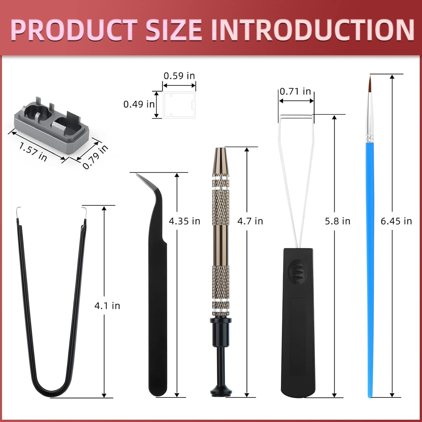 YIMAGUJRX RUNJRX 44 Keyboard Switches Acrylic Lube Station,Switch Films 120Pcs,Switch Opener for MX Cherry Kailh Akko,Lube Tool for Mechanical Keyboard