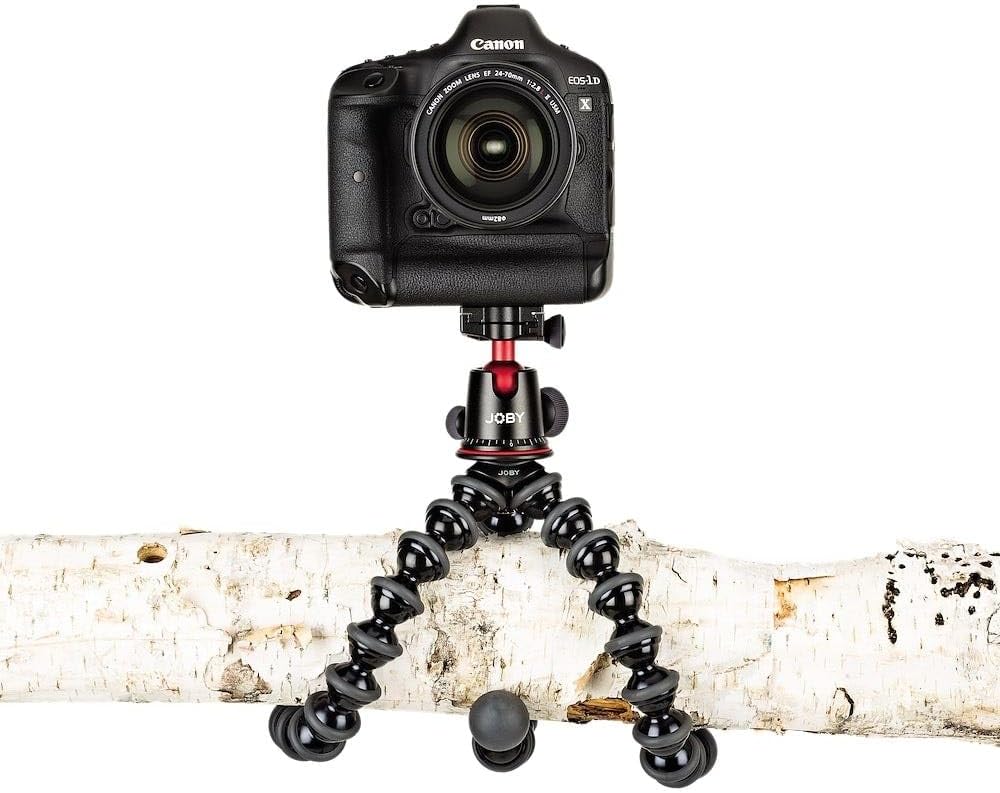 JOBY GorillaPod 5K Kit, Flexible Professional Tripod with BallHead, for DSLR Camera and CSC/Mirrorless with Lens, Up to 5 kg Payload (11lbs), Black
