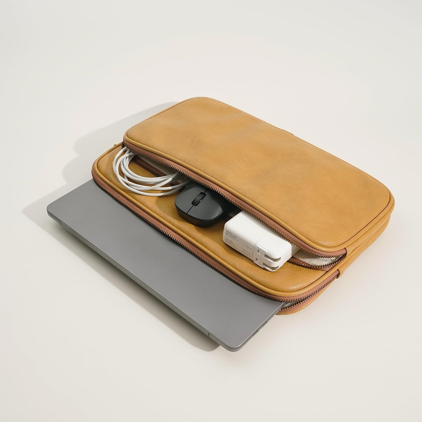 Laptop Sleeve Bag 13 Inch Compatible with 2024 MacBook Air 13 M3 M2 M1, New MacBook Pro 13 M2 M1, Dell XPS 13 Color Yellow