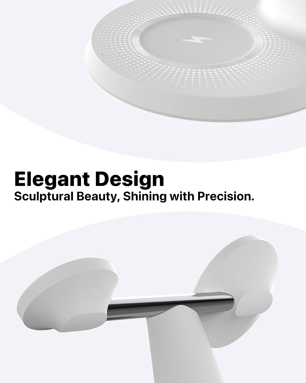 3 in 1 Wireless Charging Station for Apple Device: Fast Charging Station for iPhone and Watch with MagSafe, Stable Charger Stand for iPhone 12-16 & iWatch & AirPods