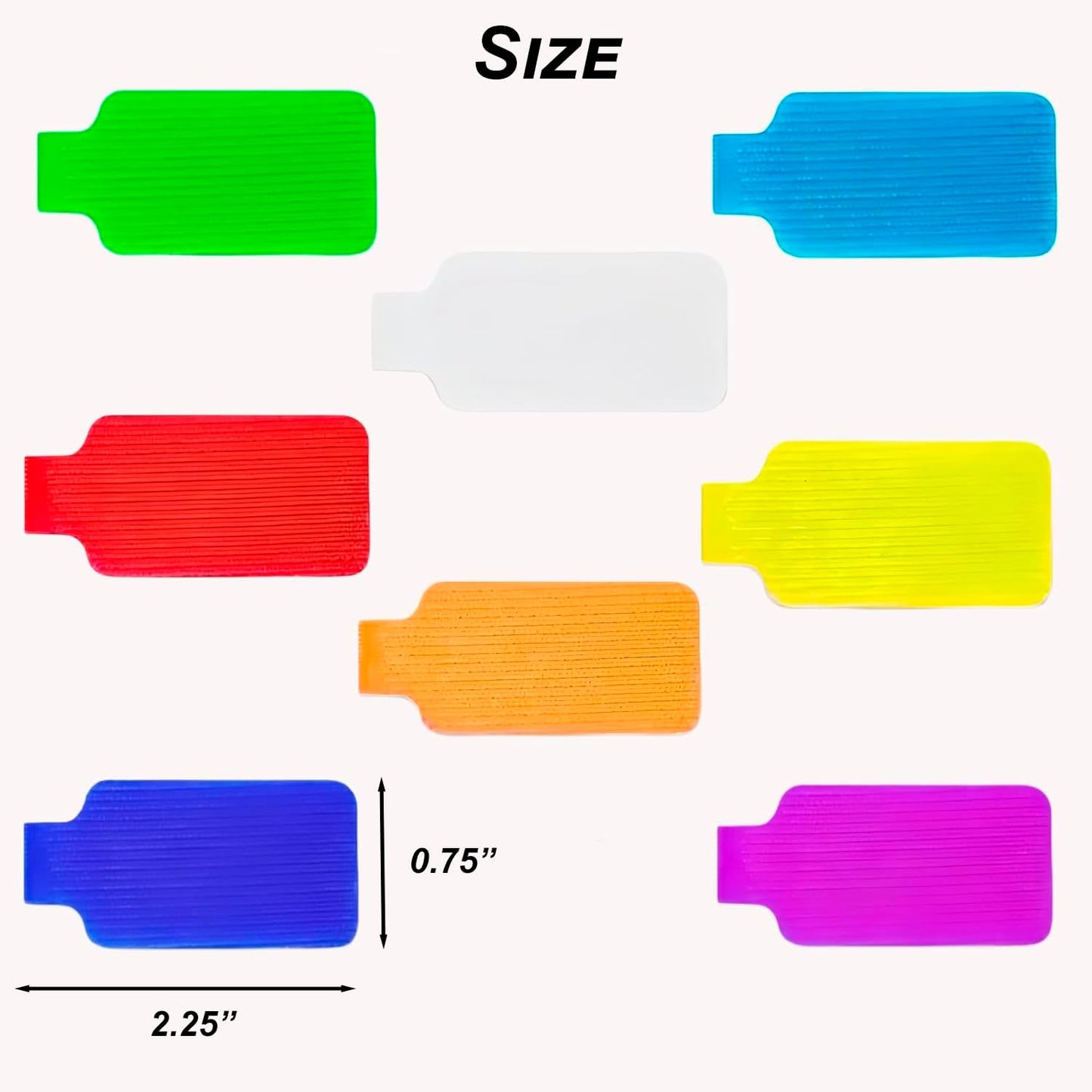 24 Pcs Multi-Color Cable Labels Write On Cord Labels Rectangle Cable Tags Wire Labels Cable Management and Identification Hook and Loop Wire Tags Wire Tags for Electronics and Computers 8 Colors