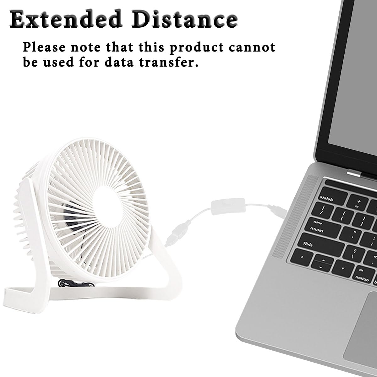 4PCS USB Power Switch Cable USB 2.0 A Male to Female Extension Cord On/Off Adapter with Inline Rocker Switch with Cable Ties for Driving Recorder Small Desk Lamp LED Strip (White)