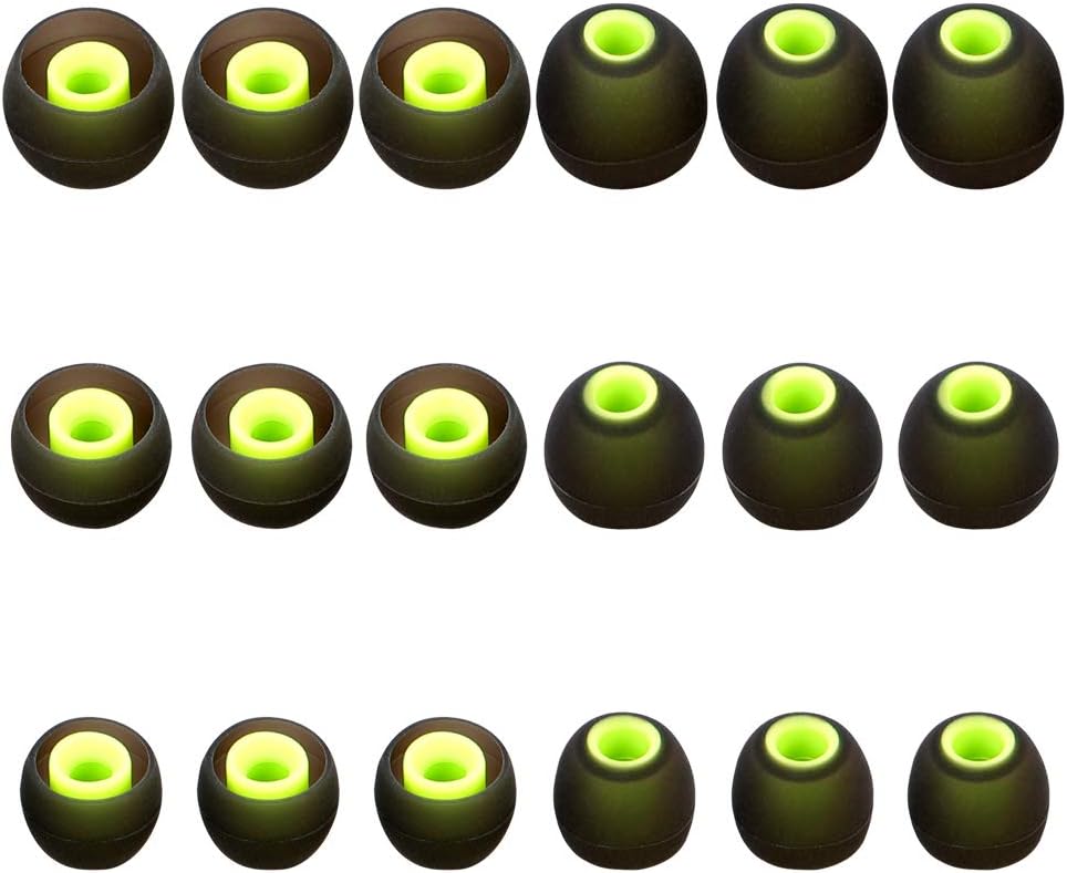 Brandless Earbud Tips Replacement Earbuds Ear Tips Eartips Eargels 9 Pairs S M L