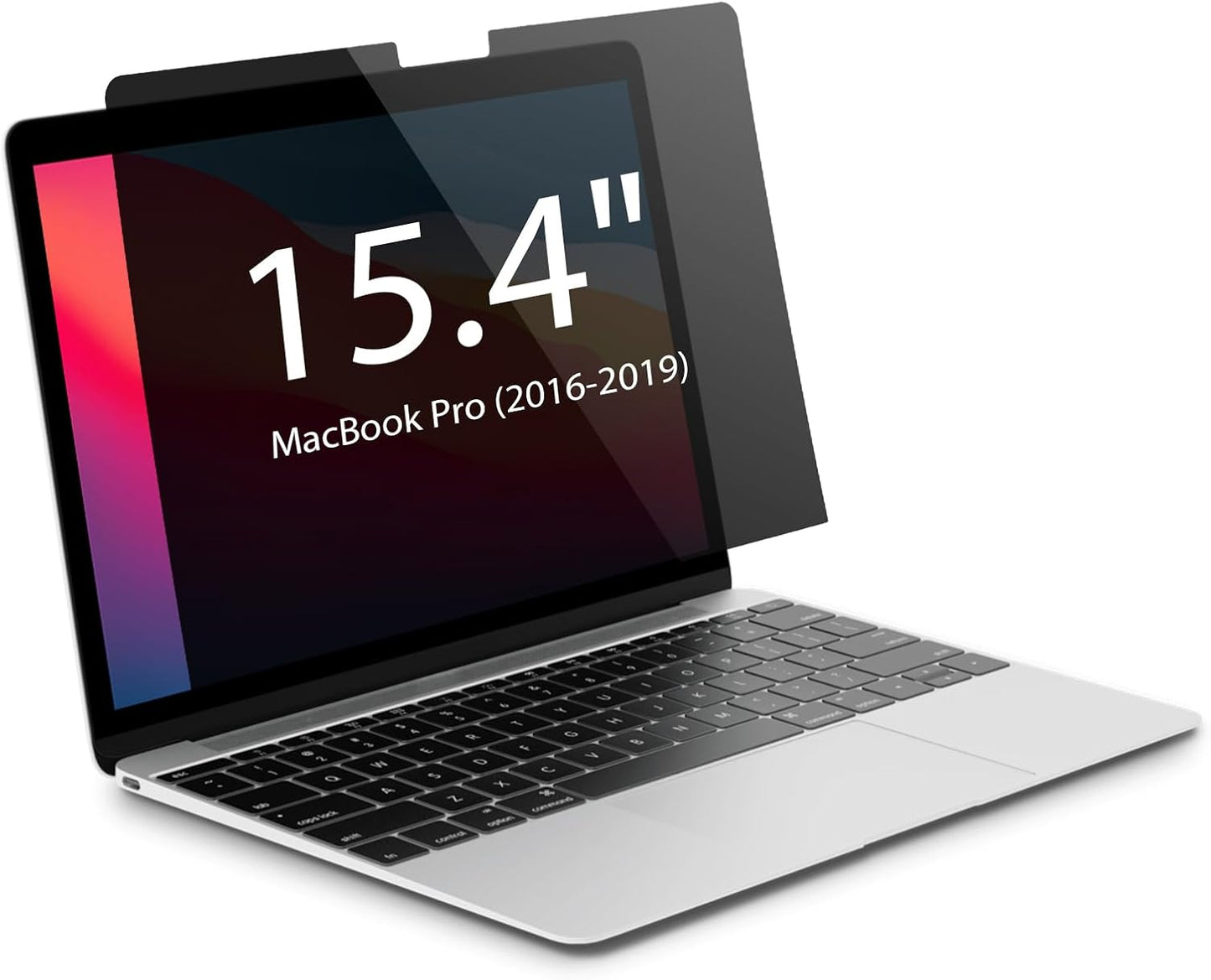 Magnetic Privacy Screen for MacBook Pro 15 inch (2016-2019), Model A1707, A1990, Detachable Screen Protector, Blue Light Blocking, Anti Glare Protector and Privacy Filter Shield