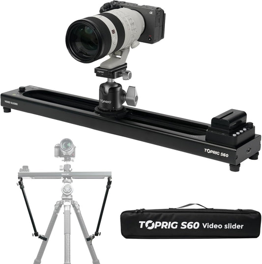 Accsoon Toprig S60 Camera Slider Motorized and Support Arms