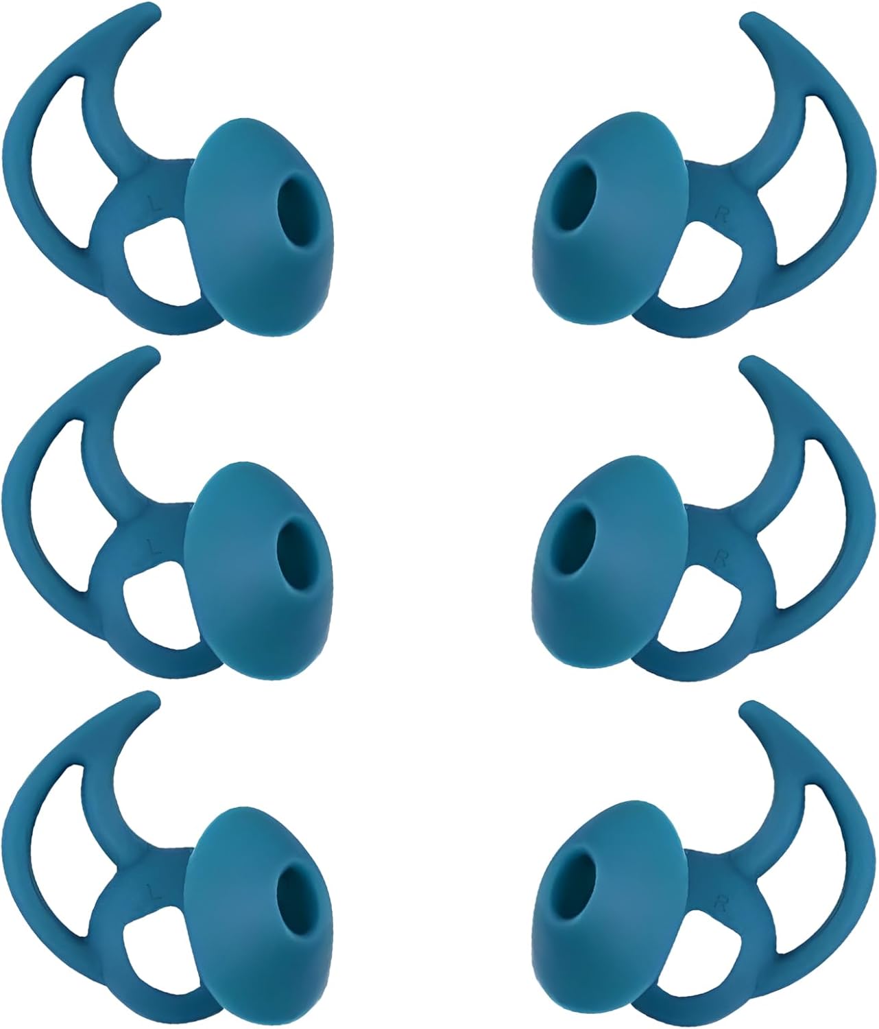 Earbud Covers Silicone Tips Replacement Earbud Tips Compatible with Bose Quietcomfort and Sport Headphone Eartips Ear Bud Tips Large 3 Pairs