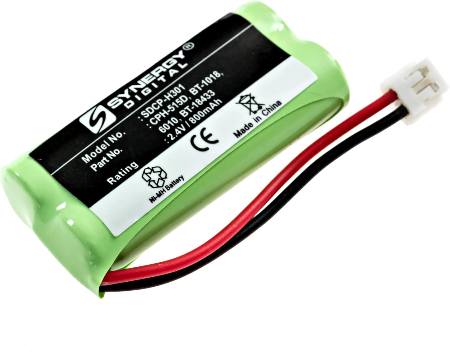 AT&T-Lucent BT8001 Cordless Phone Battery Combo-Pack Includes: 2 x SDCP-H301 Batteries