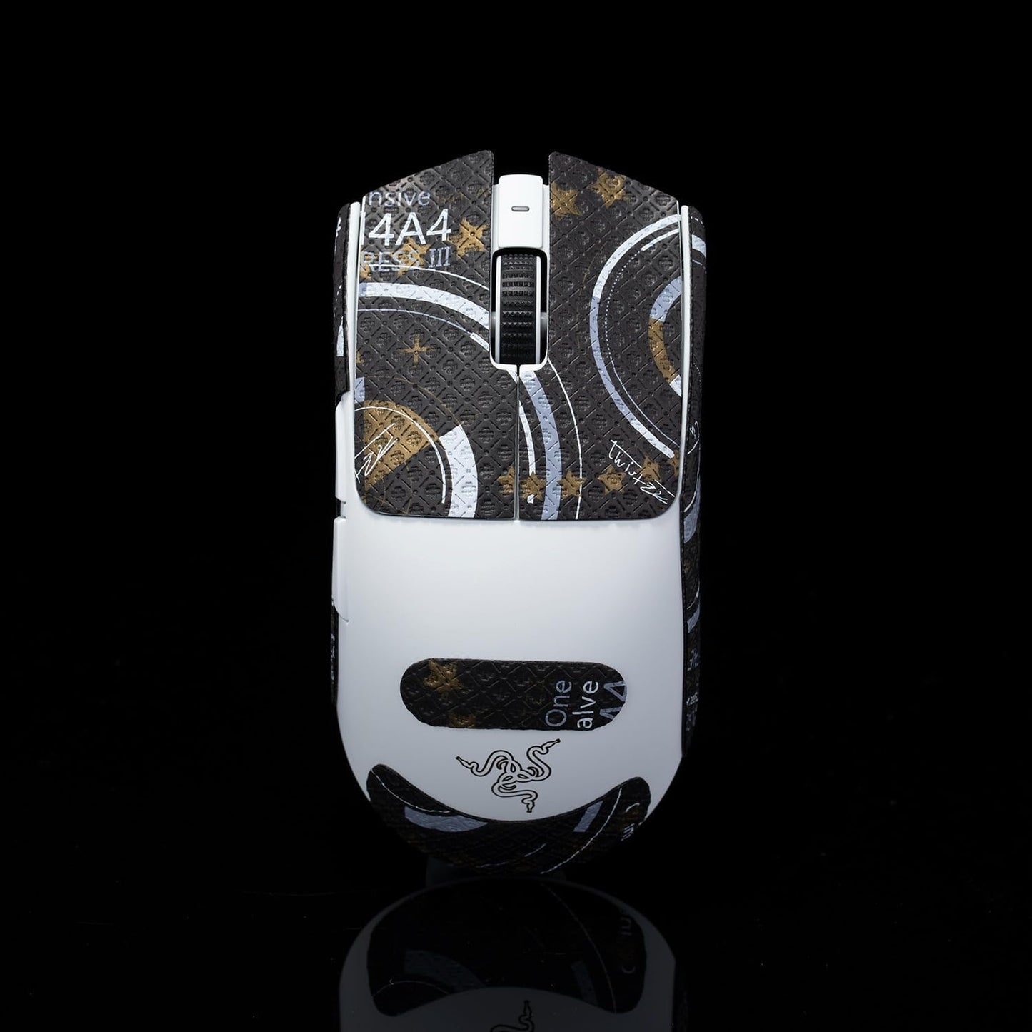 Grip Tape for Razer Viper V3 Pro - Anti-Slip,Enhanced Control, Sweat Resistance,Improves FPS Gaming Grip & Mouse Protection [Pre-Cut] M4A4