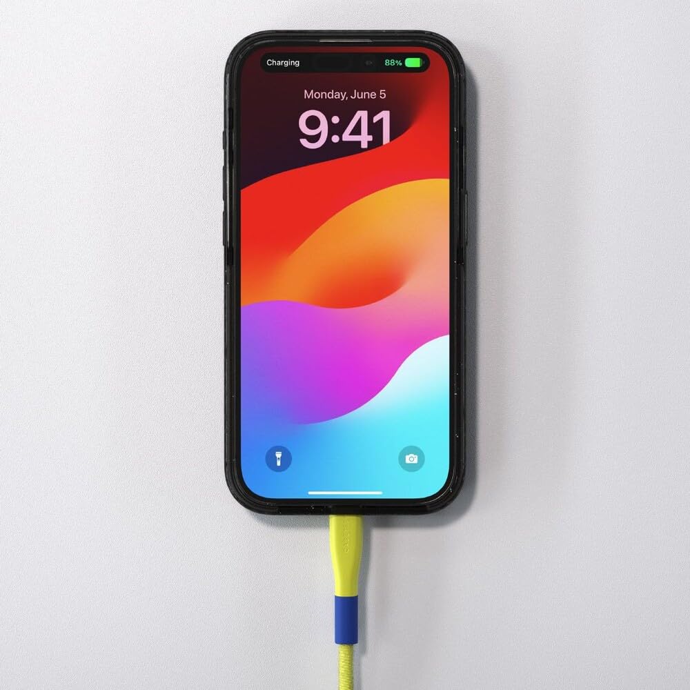 CASETiFY Powerthru USB-C to USB-C Cable (1m/3.3ft) - Art-Block