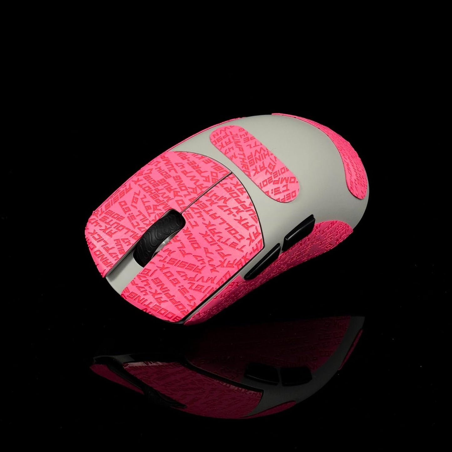 Grip Tape for Lamzu Atlantis Maya - Anti-Slip,Enhanced Control, Sweat Resistance,Improves FPS Gaming Grip & Mouse Protection [Pre-Cut] CS Pink 0.3mm