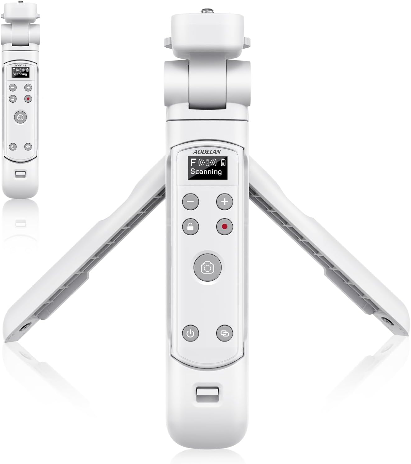 AODELAN for Fujifilm Camera Tripod with Rechargeable Wireless Shutter Release,Shooting Grip Remote Control Handle for Fuji X-T3,X-T4,X-T5,X-T30,X-T30 II,X-T50,X-H2,X-H2S,X-S10,X-S20,X100 VI,X-M5