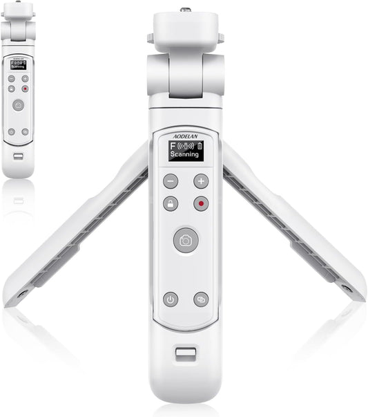 AODELAN for Fujifilm Camera Tripod with Rechargeable Wireless Shutter Release,Shooting Grip Remote Control Handle for Fuji X-T3,X-T4,X-T5,X-T30,X-T30 II,X-T50,X-H2,X-H2S,X-S10,X-S20,X100 VI,X-M5