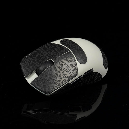 Grip Tape for Lamzu Atlantis Maya - Anti-Slip,Enhanced Control, Sweat Resistance,Improves FPS Gaming Grip & Mouse Protection [Pre-Cut] CS Black 0.3mm