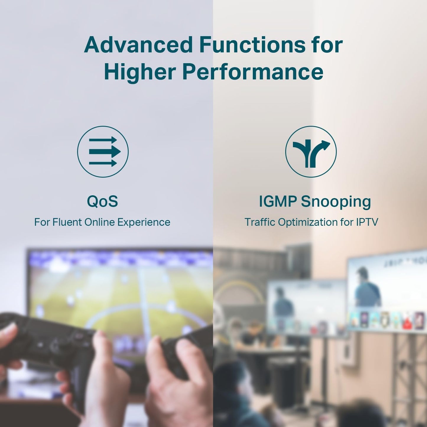 TP-Link TL-SG105MPE | Easy Smart Managed | 4 PoE+ Ports @120W, w/ 1 Uplink Gigabit Port | QoS, Vlan, IGMP & LAG | Fanless | PoE Auto Recovery | 3 Year Protection