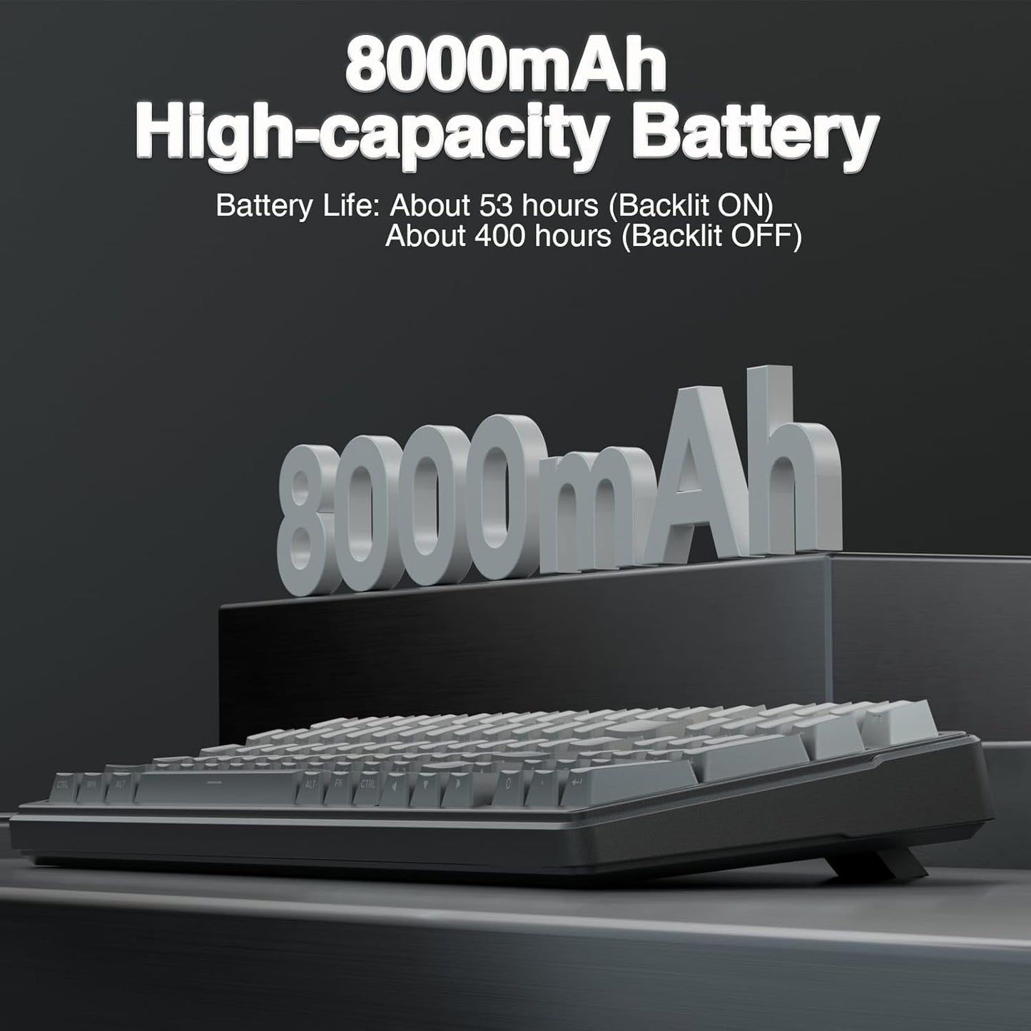 AULA F99 Pro Wireless Mechanical Keyboard,Hot Swappable Custom Keyboard,RGB Backlit,Pre-lubed Linear Switches,Side Printed PBT Keycaps,2.4GHz/USB-C/BT5.0 Mechanical Gaming Keyboards