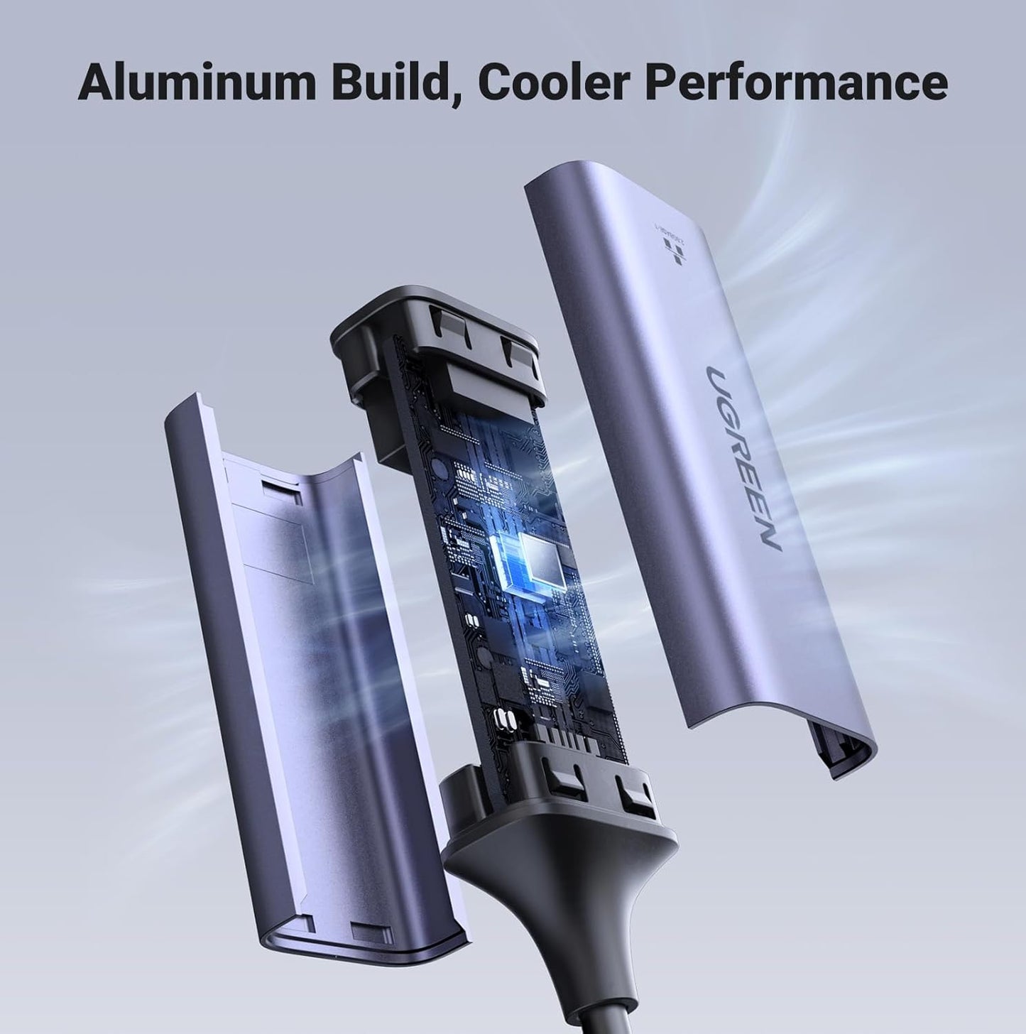 UGREEN USB C to Ethernet Adapter, Plug and Play 1Gbps Ethernet Adapter, Aluminum Case, (Thunderbolt 4/3 Compatible) to RJ45 Network Dongle, Compatible for MacBook Pro/Air, iPhone 16 Pro/Max, iPad, XPS