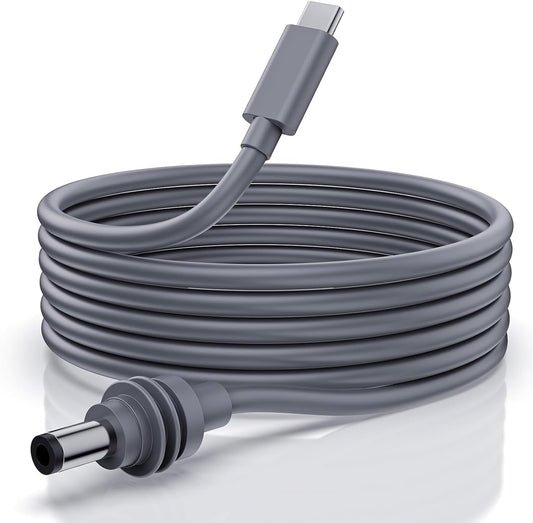 10FT (3M) Starlink Mini USB-C to DC Power Cable – Waterproof 18AWG, PD 100W Compatible, Durable for Outdoor & Travel Use
