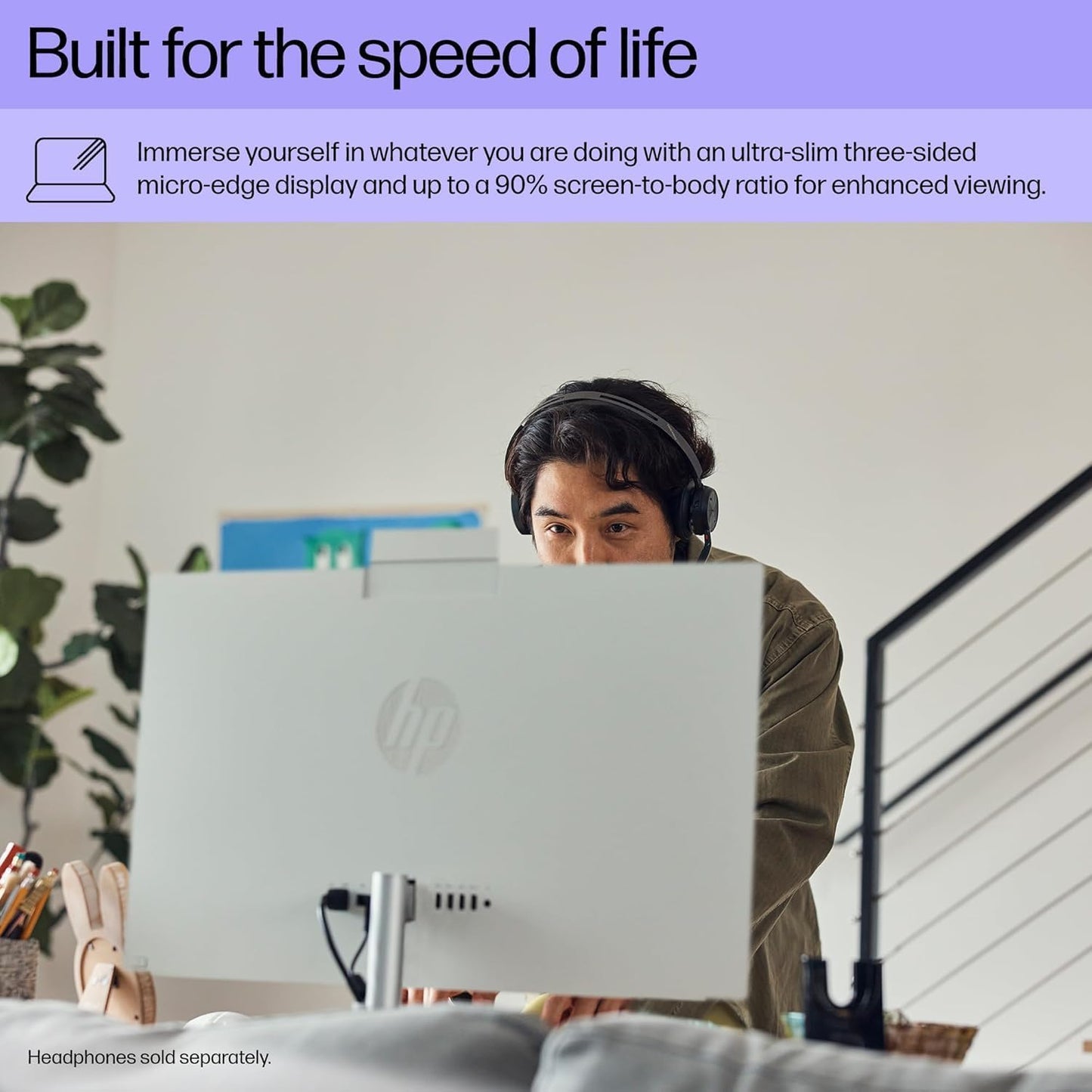 HP 27 Ultra 7 Business All-in-One Desktop, 27" FHD Touch, Intel 12 Cores Ultra 7 155U (Beats Intel i7-1355U), 32GB DDR5 RAM, 1TB SSD, Wireless KB & Mouse, Wi-Fi 6, Windows 11 Pro