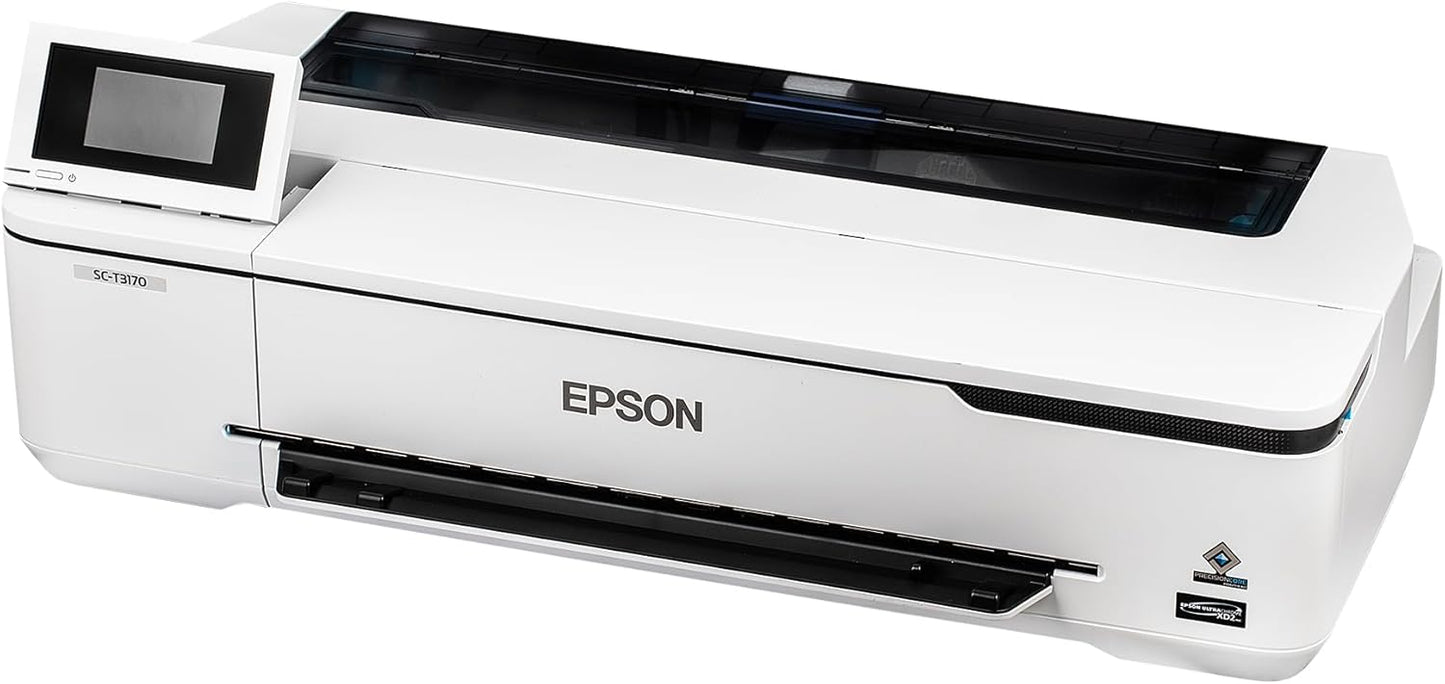 EPSON SureColor P900 17-inch Photo Printer (C11CH37201) Bundle with Ethernet Cable, USB Cable, Fiber Cloth