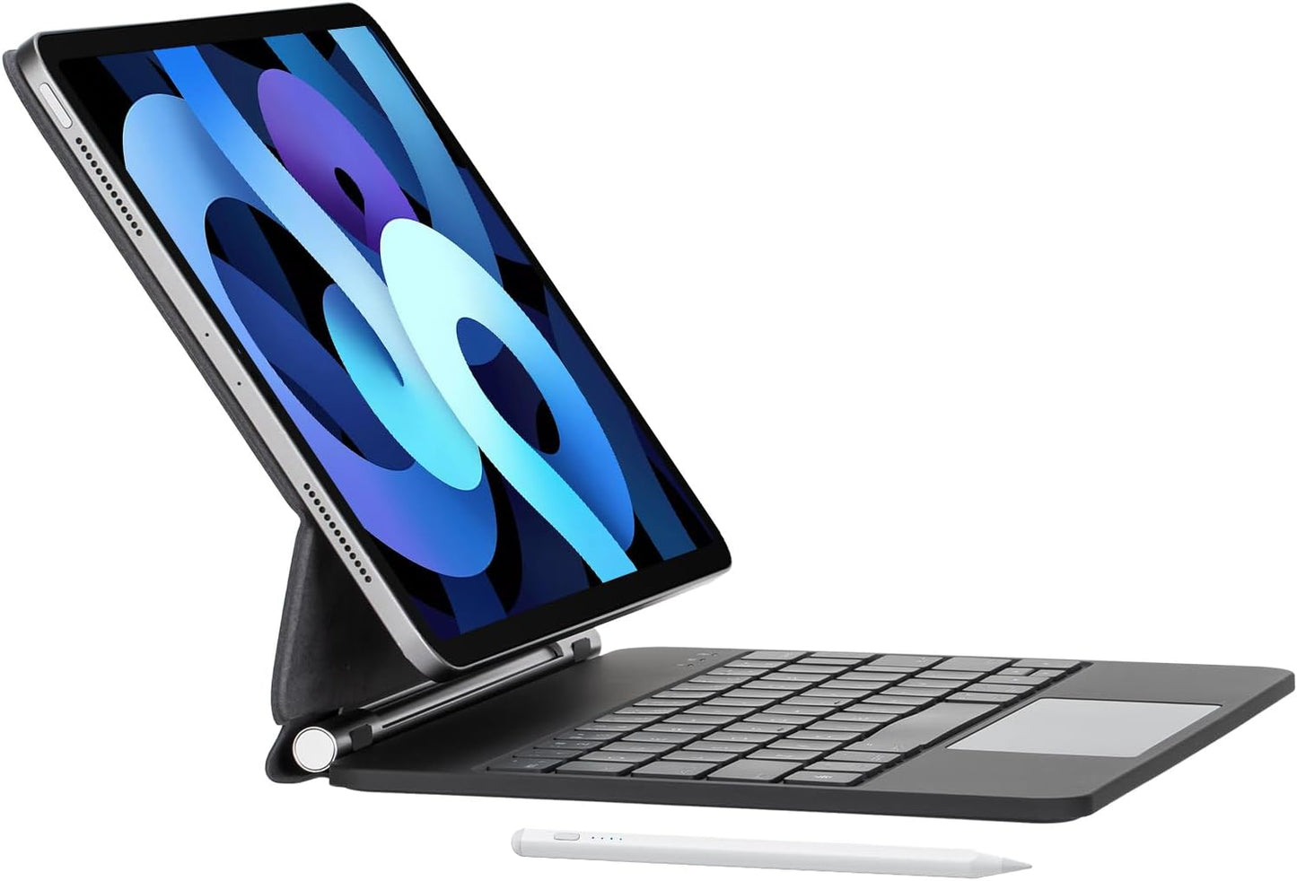 Keyboard Case with Stylus Pen for ipad Air 11-inch (M3 2025,M2 2024)iPad Pro11 in(1st/2nd/3rd/4th Generation) Magic-Style Magnetic Keyboard Case,Multi-Touch Trackpad 10.9” iPad Air 4th/5th Gen.(black)