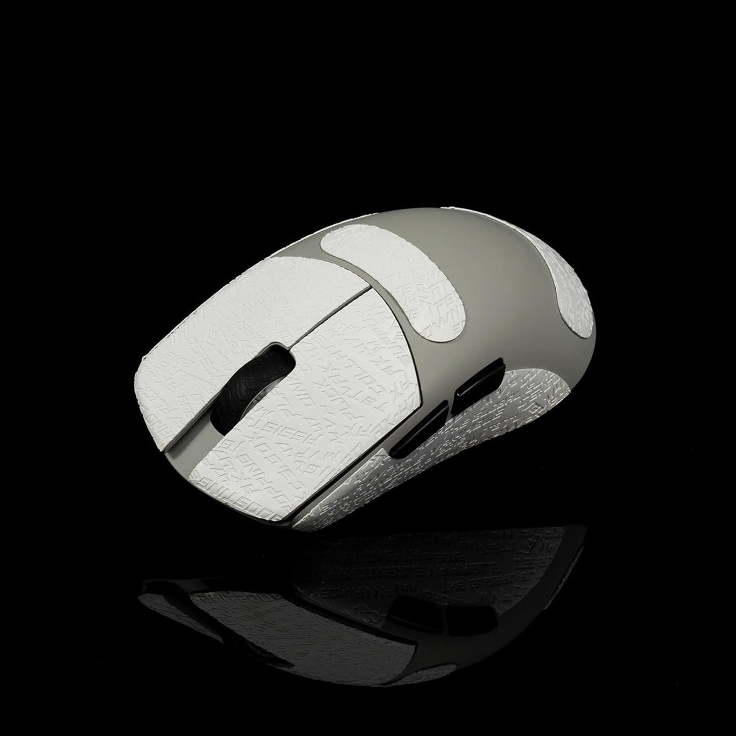 Grip Tape for Lamzu Atlantis Maya - Anti-Slip,Enhanced Control, Sweat Resistance,Improves FPS Gaming Grip & Mouse Protection [Pre-Cut] CS White 0.3mm