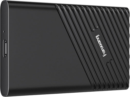 fanxiang 500GB External SSD Portable, Up to 2000MB/s, USB C External Solid State Drive External Hard Drive, USB 3.2 Gen2*2 Type-C SSD for iPhone 15/Pro/PC/Laptops/Creators/Gaming