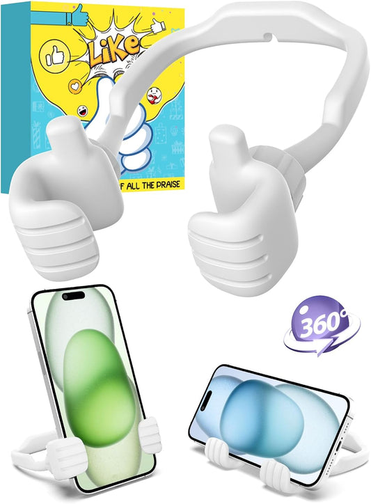 Graduation Gifts for Boys Girls Him Her: Thumbs Up Lazy Phone Stand Holder Gifts for Kids Teens Adults Men Women Teenage Wife Mom Husband Dad Father Mother Birthday Funny Gadgets Stuff