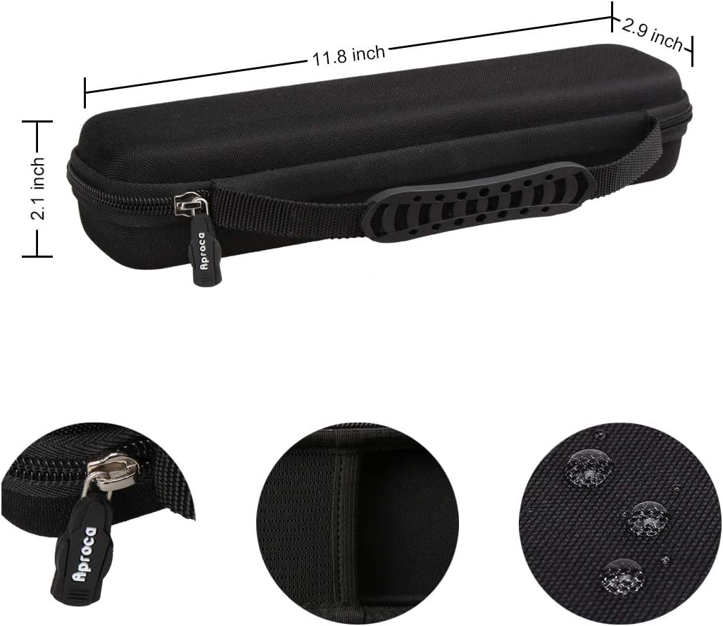 Aproca Storage Case Compatible with Epson Workforce ES-50 / ES-55R / ES-60W / ES-65WR / DS-30 / DS-70 / DS-80W Document Scanner, Portable Bag for Accessories