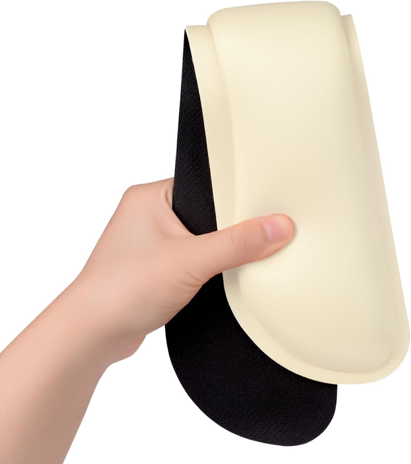 Dapesuom Enlarge Keyboard Wrist Rest, Memory Foam Keyboard Wrist Cushion for Computer Desk Mats Support, Typing Pain Relief Ergonomic Mouse Pad Rests with Non-Slip Base for Gaming Laptop, Navajo White