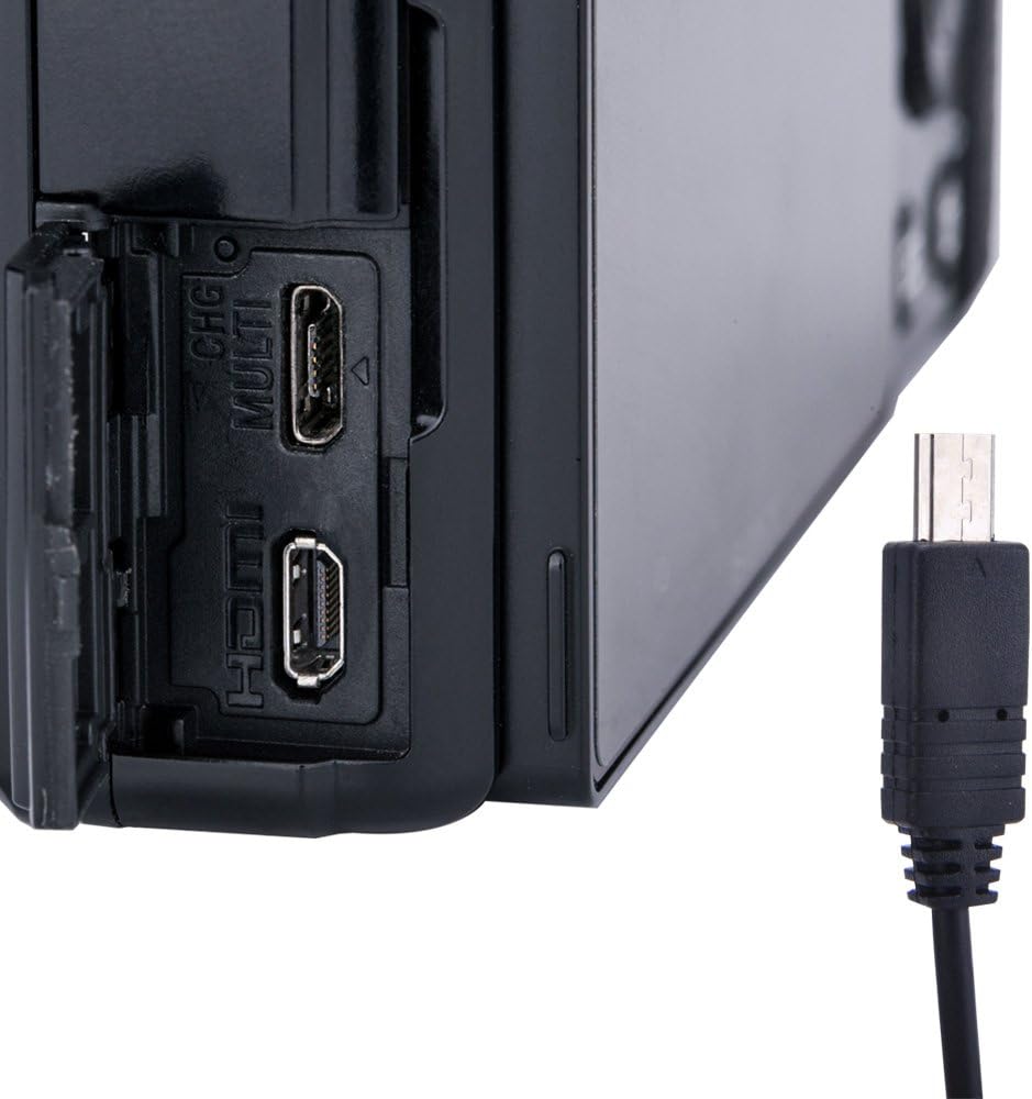 JJC Intervalometer Timer Remote Control Shutter Release for Sony A6000 A6100 A6600 A6500 A6400 A6300 A1 II A7 A7II A7III A7IV A7R V IV A7RIII II A7S II III A9 II III ZV-1 RX100 VII VI V RX10 IV & More