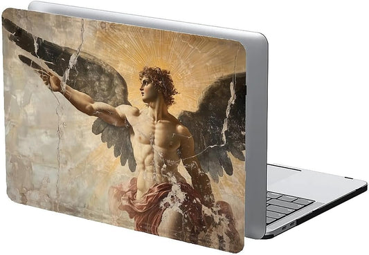 Compatible with MacBook Air 13.3 13.6 Inch Case 2022 2021 2020 2019 Plastic Hard Shell Case Cover,13.3 Pro(A1706/A1708/A1989/A2159/A2289/A2338), Greek Fresco Apollo