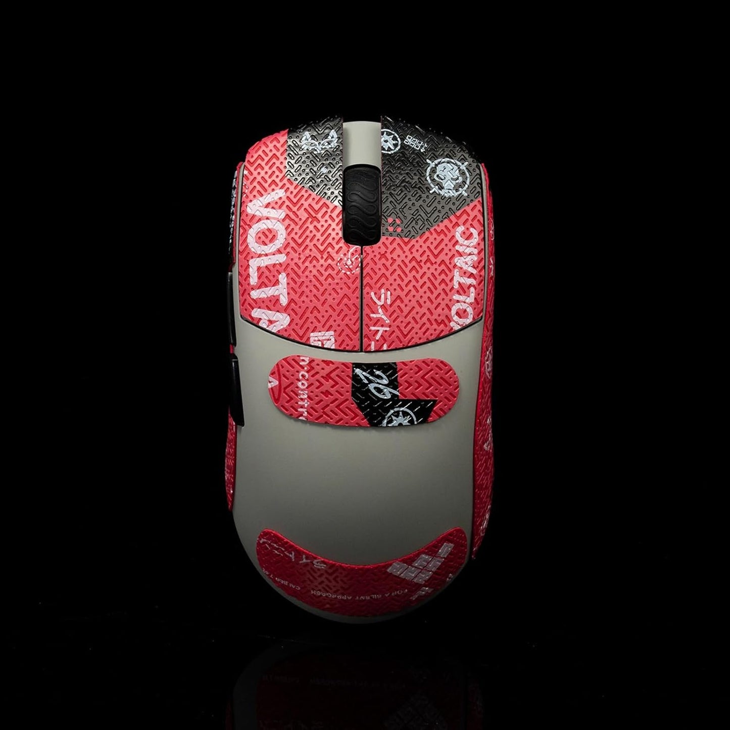 Grip Tape for Lamzu Atlantis Maya - Anti-Slip,Enhanced Control, Sweat Resistance,Improves FPS Gaming Grip & Mouse Protection [Pre-Cut] Blood X