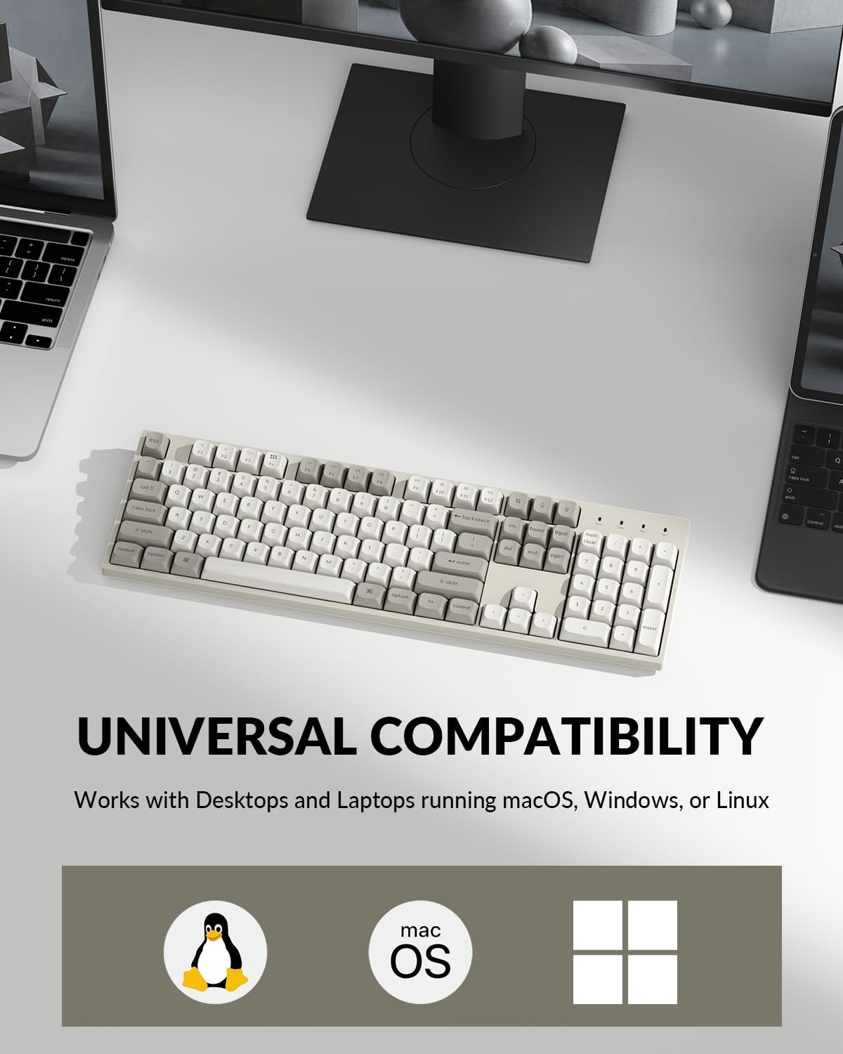 Keychron C2 Pro Wired Mechanical Keyboard with 8K Hz Polling Rate, Full Size Custom RGB Backlit Hot-Swappable, Non-Shine Through PBT Keycaps Compatible with Mac Windows Linux (Silent Red Switch)