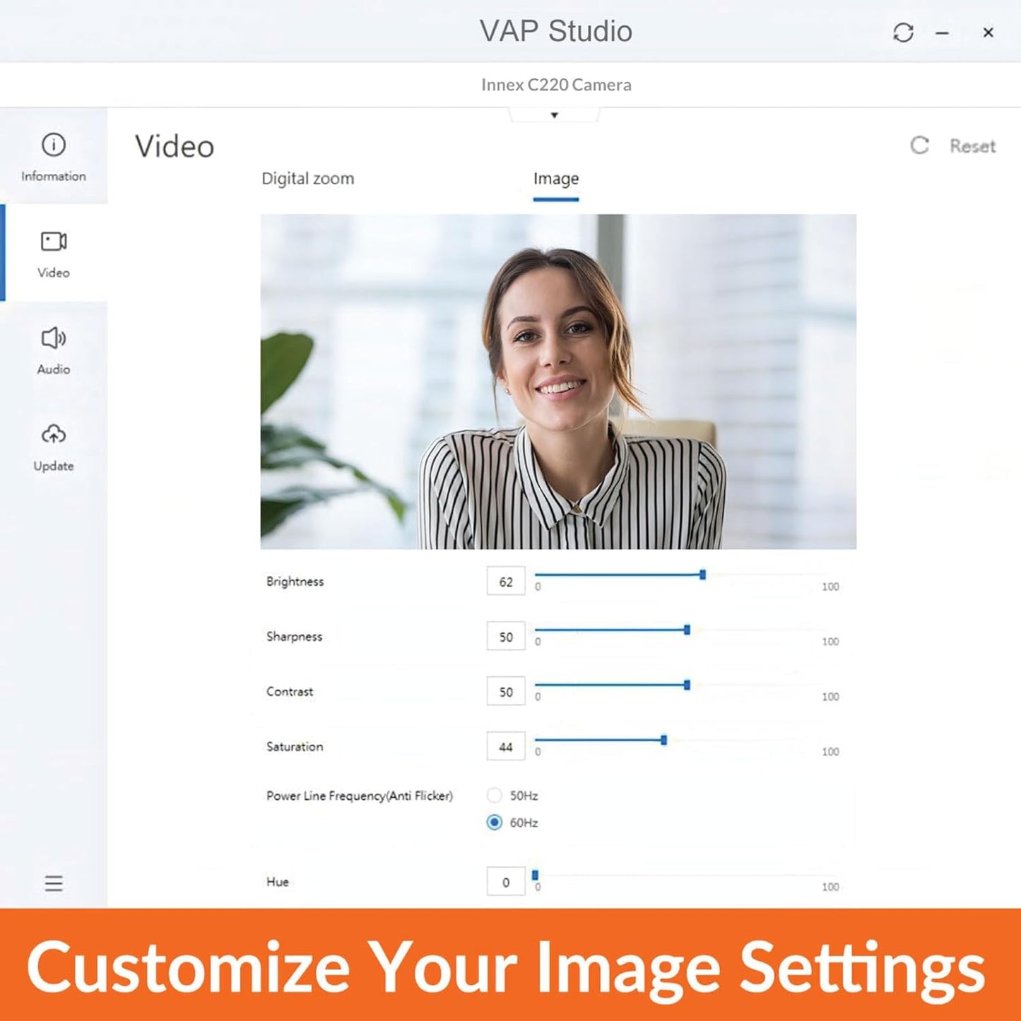 Innex C220 HD 1080p Webcam with Microphone, 71°FOV, Noise Canceling, Low Light Correction, Privacy Shutter - Plug & Play USB Webcam for PC, Windows, Mac - Ideal for Work from Home, Remote Learning