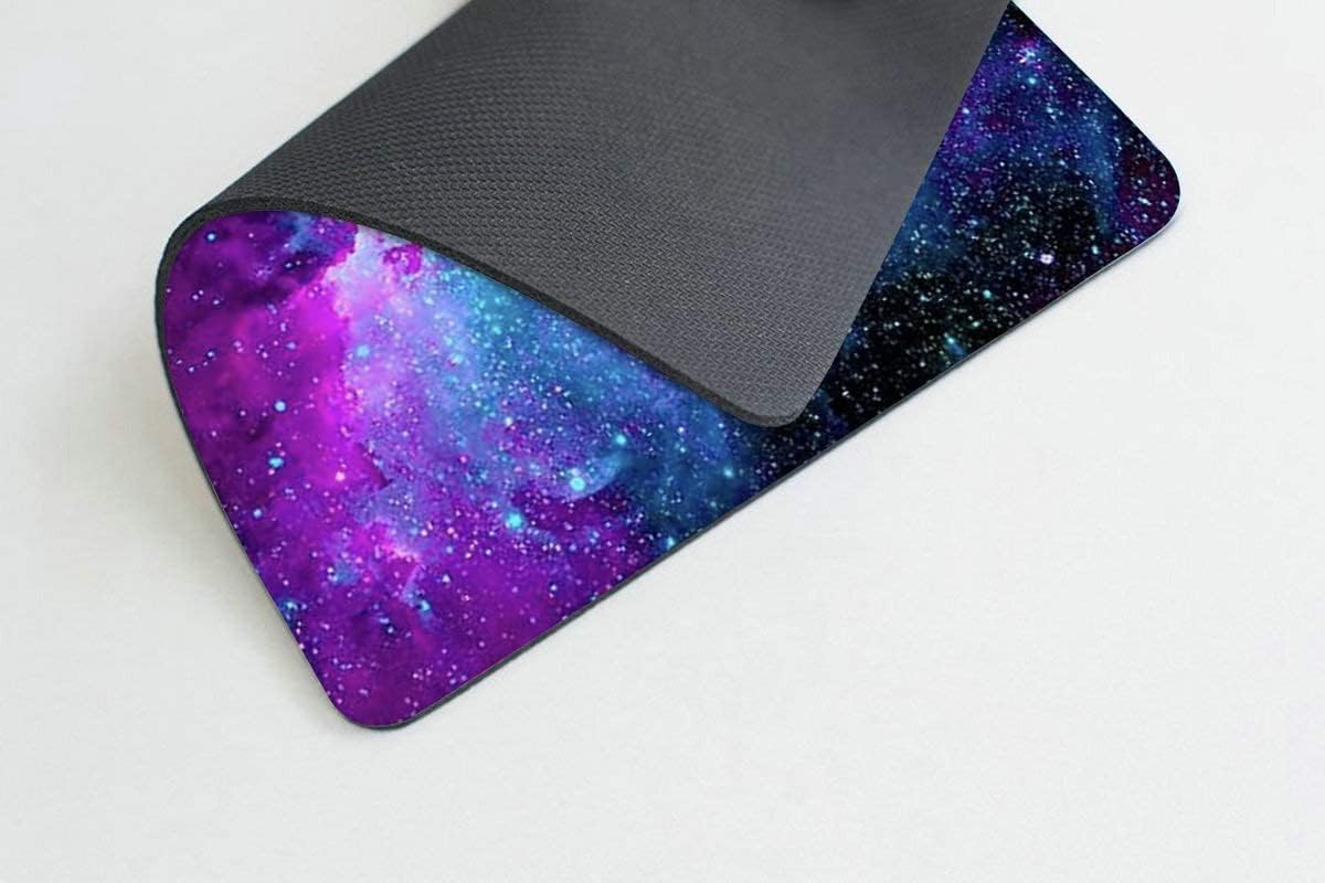 Galaxy Nebula Universe Space Mouse pad Customized Mousepad Non-Slip Rubber Base Mouse Pads for Computers Laptop Office Desk Accessories Mouse pad