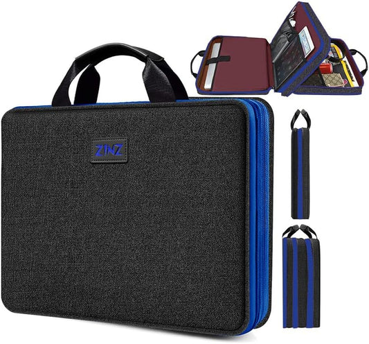 ZINZ Laptop Case Computer Sleeve Briefcase with Multi-pockets for 11.6 12.9 13 13.3 14 15 15.6 16 inch Notebooks