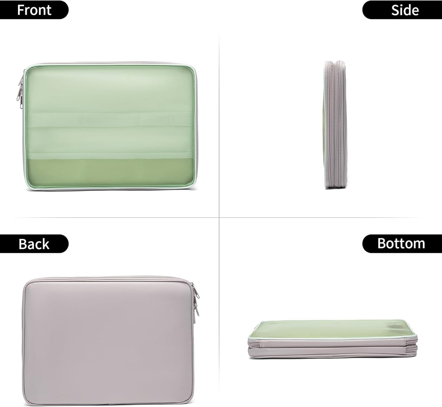 CONMOTO Laptop Case Sleeve,13 inch 15inch Computer Carrying Bag Laptop Sleeve Compatible for MacBook Air/Pro, HP, Dell, Lenovo, Acer