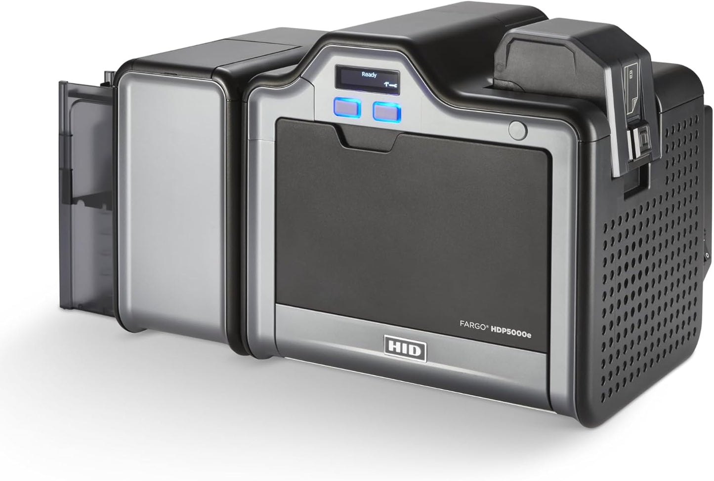 2ID Fargo HDP5000e Dual-Sided ID Card Printer 096640 | High-Definition and Versatile Badge Printer for Corporate and Student ID Badges