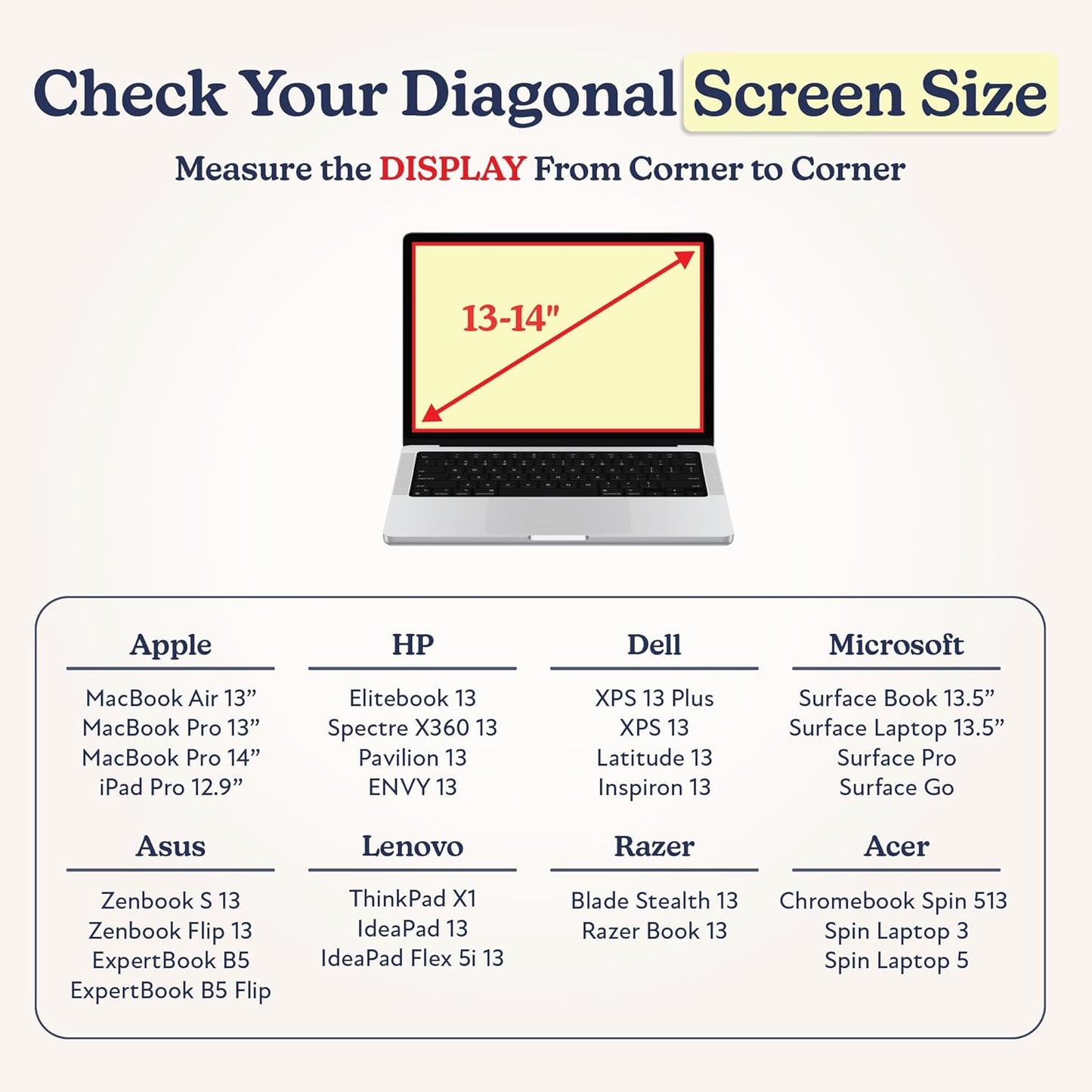 Vandel Puffy Laptop Sleeve Case, 13-14 inch Laptop Sleeve Bag Case 13.3 Inch, Compatible with Mac Air 13, MacBook Pro 13 in, MacBook 14 in, iPad Pro 12.9, HP Dell ASUS