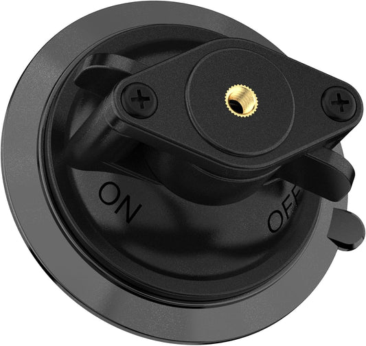 Suction Cup Mount, Windshield Suction Mount Bracket, Single Suction Base with 1/4" Female Threaded for Magic Arm Gopro Adapter
