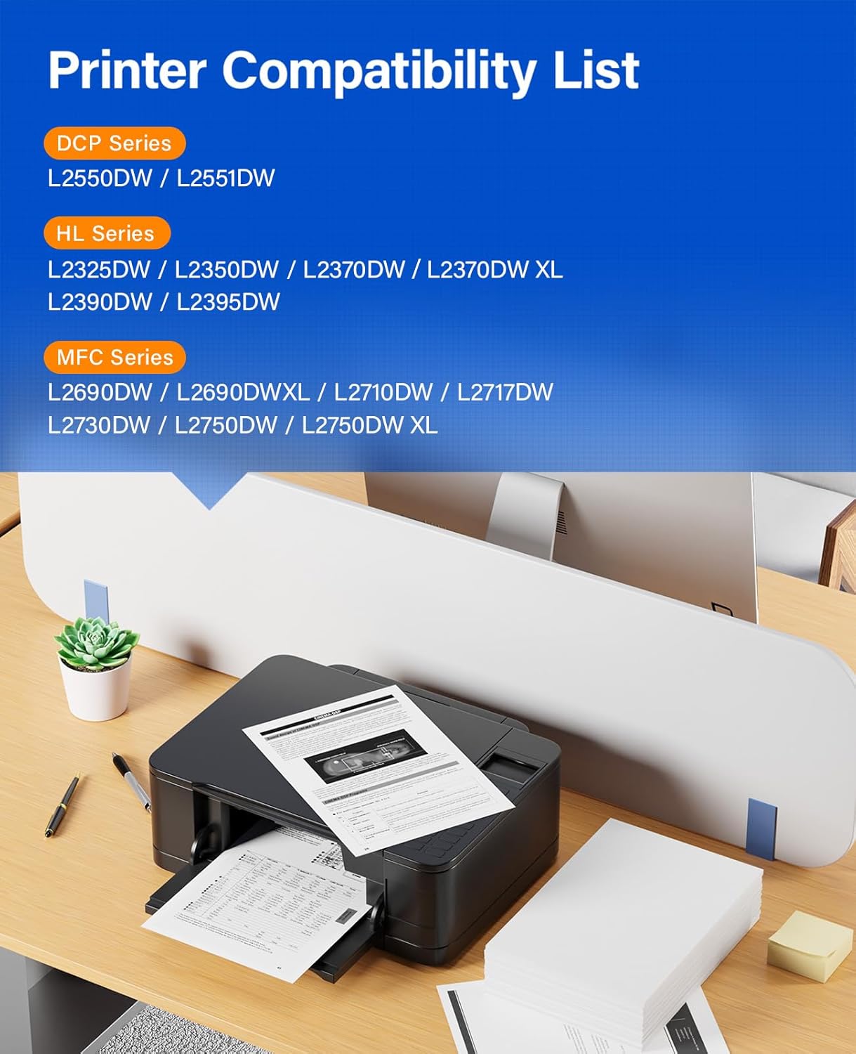 DR730 Drum Unit (Not Toner) 2-Pack Compatible Replacement for Brother DR-730 Imaging Drum MFC-L2710DW MFC-L2750DW DCP-L2550DW HL-L2350DW HL-L2395DW HL-L2370DW HL-L2390DW MFC-L2690DW HL-L2325DW Printer