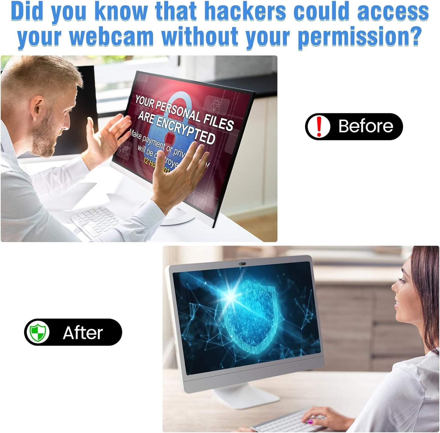 Laptop Camera Cover Slide,3 Large+3 Small Ultra Thin Webcam Cover for Laptop,Computer,Tablet,iPhone 6/7/8 Plus and Tesla Model 3/Y Interior Cabin Camera,Web Cam Blocker Protect Your Privacy