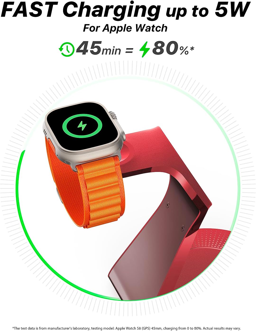 3 in 1 Charging Station for Apple Devices,Mag-Safe Charger Stand Fast Charging,Wireless Charger for iPhone 16/15/14/13/12 Series,& AirPods,& iWatch(USB-C Charger Included)