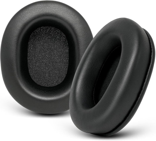 Earpads Replacement for Audio Technica M50X, GVOEARS Ear Cushions for HyperX Cloud/Alpha, for ATH M50X M40X Turtle Beach Stealth & More Headphones with Thick Foam/Soft Leather